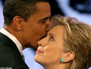 Obama and Clinton